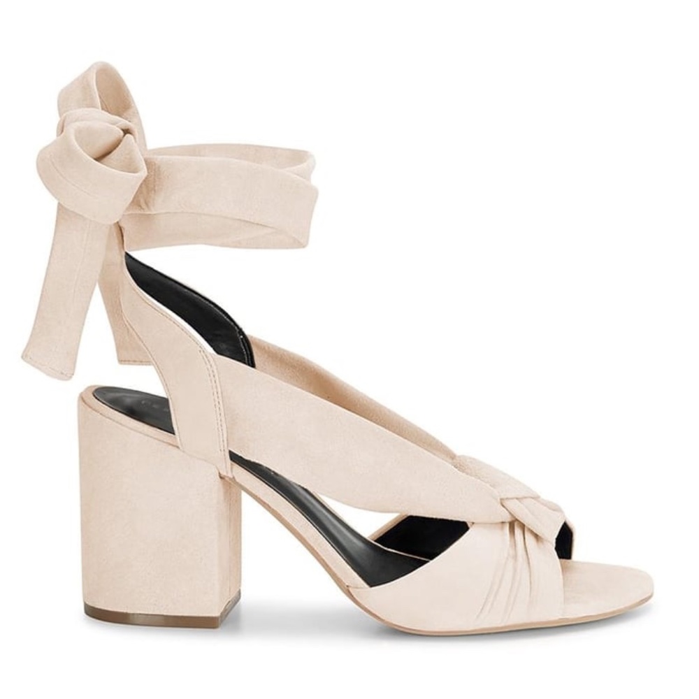 Rebecca Minkoff Casie Sandal in Neutral Suede